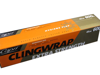 Cling Wrap 45cm x 600m x 1 rolls - Click Image to Close