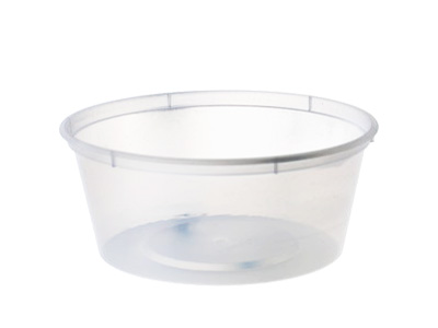Plastic Round Container C10 Qty 500 - Click Image to Close