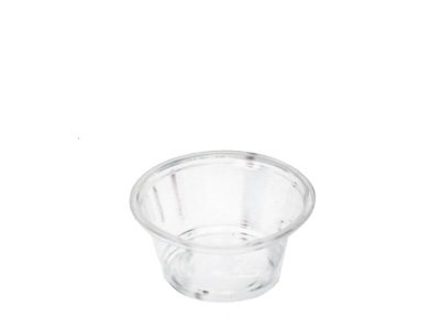 Plastic Container 2OZ 60ml with Lids Qty 2500